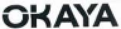 OKAYA (and logo) trademark logo