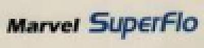 MARVEL SUPERFLO (and logo) trademark logo