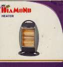 TTK DIAMOND HALOGEN HEATER (and logo) trademark logo