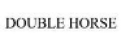 DOUBLE HORSE (and logo) trademark logo
