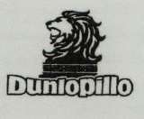DUNLOPILLO AND LION HEAD DEVICE (and logo) trademark logo