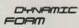 DYNAMIC FOAM (and logo) trademark logo