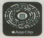 App Clip (and logo) trademark logo