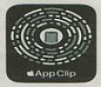 App Clip (and logo) trademark logo