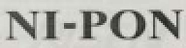 NI-PON (and logo) trademark logo