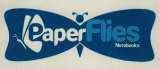 PAPER FLIES (and logo) trademark logo