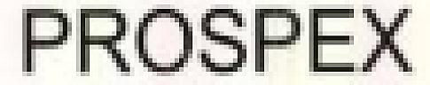 PROSPEX (and logo) trademark logo