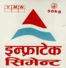 ENFRATECH CEMENT (and logo) trademark logo