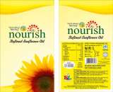 NOURISH (and logo) trademark logo