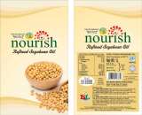 NOURISH (and logo) trademark logo