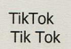 TikTok (and logo) trademark logo