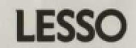 LESSO (and logo) trademark logo