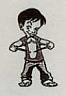 Boy with Sandals (and logo) trademark logo