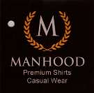 MANHOOD (and logo) trademark logo
