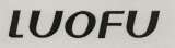 LUOFU (and logo) trademark logo