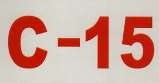 C-15 (and logo) trademark logo