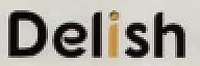 DELISH (and logo) trademark logo