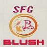 SFG BLUSH (and logo) trademark logo
