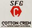 SFG COTTON CREW (and logo) trademark logo