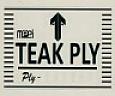 MPPI TEAK PLY (and logo) trademark logo