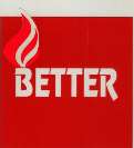BETTER and Logo (and logo) trademark logo