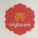 MIJBAANI (and logo) trademark logo
