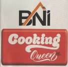 BNI COOKING QUEEN (and logo) trademark logo