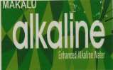 MAKALU ALKALINE (and logo) trademark logo