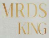 MRDS KING (and logo) trademark logo