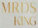 MRDS KING (and logo) trademark logo