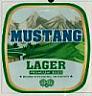MUSTANG LAGER PREMIUM BEER (and logo) trademark logo