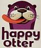 HAPPY OTTER (and logo) trademark logo