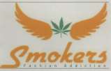 SMOKERS FASHION ADDICTION (and logo) trademark logo