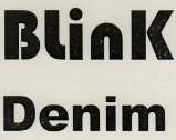 Blink Denim (and logo) trademark logo