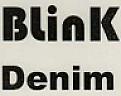 Blink Denim (and logo) trademark logo