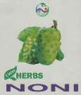 LWH HERBS NONI (and logo) trademark logo