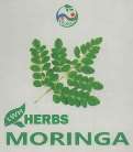 LWH HERBS MORINGA (and logo) trademark logo