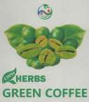 LWH HERBS GREEN COFFEE (and logo) trademark logo