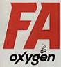 FA OXYGEN ENERGY DRINK (and logo) trademark logo