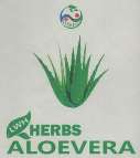 LWH HERBS ALOEVERA (and logo) trademark logo