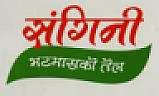 SANGINI BHATMASKO TEL (and logo) trademark logo