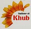 KHUB SUNFLOWER OIL (and logo) trademark logo