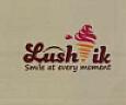 LUSH IK (and logo) trademark logo