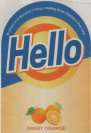 HELLO ORANGE (and logo) trademark logo