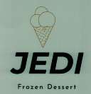 JEDI FROZEN DESSERT (and logo) trademark logo