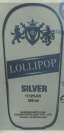LOLLIPOP SILVER (and logo) trademark logo