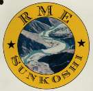 R M E SUNKOSHI (and logo) trademark logo
