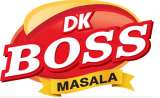 DK BOSS MASALA (and logo) trademark logo