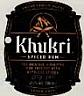 Khukri Spiced Rum (and logo) trademark logo