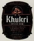 Khukri Spiced Rum (and logo) trademark logo